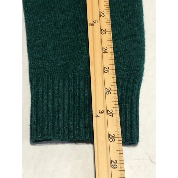 Timberland Men’s Wool Blend Henley Sweater Green Mock Neck Regular Fit Size XXL - Picture 8 of 11